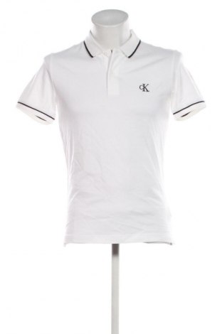 Herren Shirt Calvin Klein Jeans, Größe M, Farbe Weiß, Preis 57,99 €