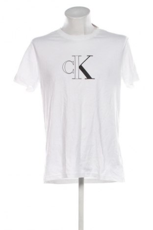 Tricou de bărbați Calvin Klein Jeans, Mărime XXL, Culoare Alb, Preț 243,99 Lei