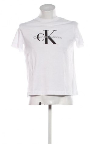 Ανδρικό t-shirt Calvin Klein Jeans, Μέγεθος L, Χρώμα Λευκό, Τιμή 23,99 €