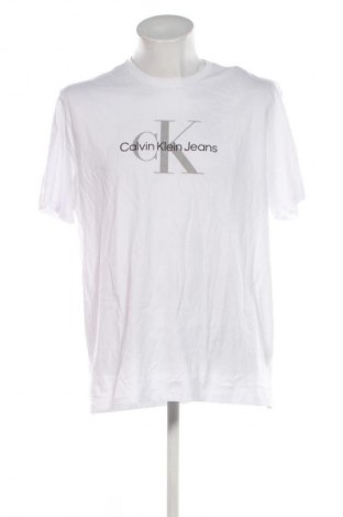 Мъжка тениска Calvin Klein Jeans, Размер XL, Цвят Бял, Цена 28,63 €
