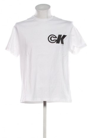 Tricou de bărbați Calvin Klein Jeans, Mărime M, Culoare Alb, Preț 199,99 Lei