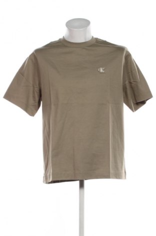 Herren Shirt Calvin Klein Jeans, Größe M, Farbe Grün, Preis 46,99 €