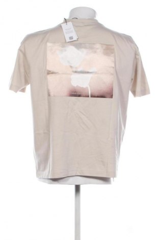 Herren T-Shirt Calvin Klein Jeans, Größe S, Farbe Beige, Preis € 51,99