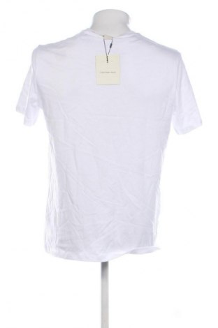Herren T-Shirt Calvin Klein Jeans, Größe M, Farbe Weiß, Preis € 41,99