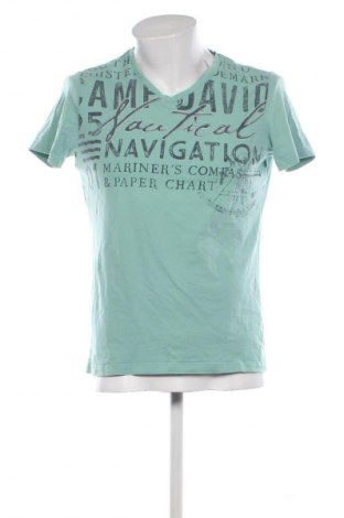 Herren T-Shirt Camp David, Größe S, Farbe Grün, Preis € 9,99