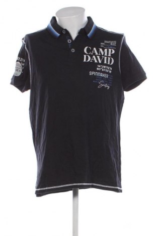 Herren T-Shirt Camp David, Größe XL, Farbe Blau, Preis 71,99 €