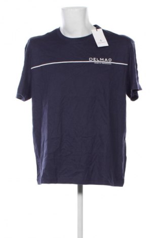 Męski T-shirt Delmao, Rozmiar XL, Kolor Niebieski, Cena 91,99 zł