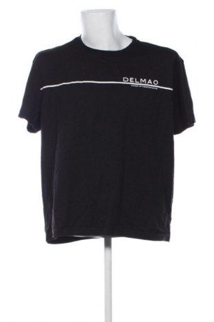 Pánske tričko  Delmao, Veľkosť XXL, Farba Čierna, Cena  9,95 €