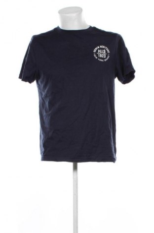Ανδρικό t-shirt H.I.S, Μέγεθος L, Χρώμα Μπλέ, Τιμή 11,99 €