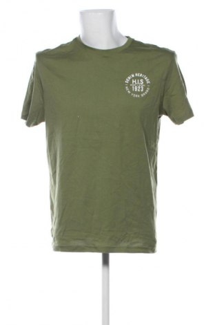 Tricou de bărbați H.I.S, Mărime L, Culoare Verde, Preț 98,99 Lei