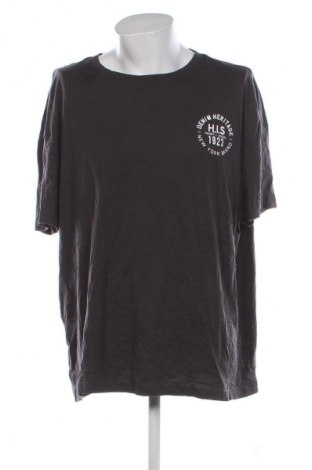 Męski T-shirt Henry I. Siegel, Rozmiar 4XL, Kolor Brązowy, Cena 83,99 zł