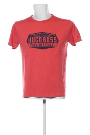 Herren T-Shirt Hugo Boss, Größe L, Farbe Orange, Preis € 22,93