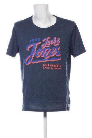 Herren T-Shirt Jack & Jones, Größe XXL, Farbe Blau, Preis 7,16 €