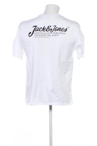 Ανδρικό t-shirt Jack & Jones, Μέγεθος L, Χρώμα Λευκό, Τιμή 20,99 €