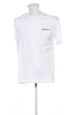 Ανδρικό t-shirt Jack & Jones, Μέγεθος S, Χρώμα Λευκό, Τιμή 16,99 €