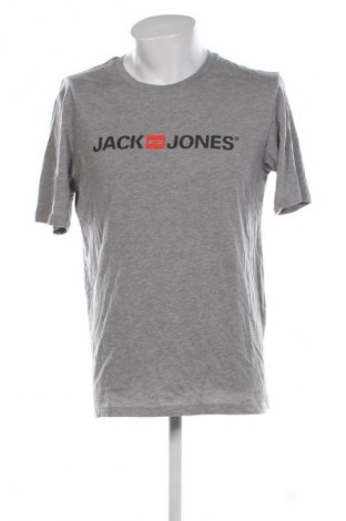Herren T-Shirt Jack & Jones, Größe L, Farbe Grau, Preis € 18,99