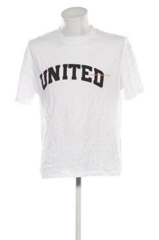 Męski T-shirt Jack & Jones, Rozmiar L, Kolor Biały, Cena 31,46 zł