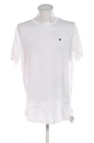 Ανδρικό t-shirt Jack & Jones, Μέγεθος XL, Χρώμα Λευκό, Τιμή 20,99 €