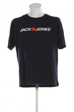 Ανδρικό t-shirt Jack & Jones, Μέγεθος XL, Χρώμα Μπλέ, Τιμή 20,99 €
