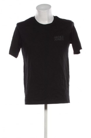 Ανδρικό t-shirt Jack & Jones, Μέγεθος L, Χρώμα Μαύρο, Τιμή 20,99 €
