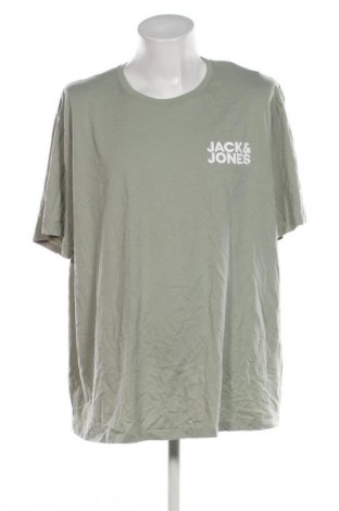 Herren T-Shirt Jack & Jones, Größe 5XL, Farbe Grün, Preis € 22,99