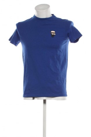 Tricou de bărbați Karl Lagerfeld, Mărime S, Culoare Albastru, Preț 163,16 Lei