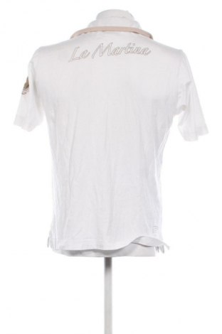 Ανδρικό t-shirt La Martina, Μέγεθος L, Χρώμα Λευκό, Τιμή 74,30 €