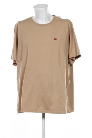 Мъжка тениска Levi's, Размер 3XL, Цвят Бежов, Цена 45,99 лв.