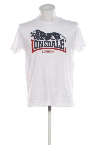 Męski T-shirt Lonsdale, Rozmiar M, Kolor Biały, Cena 83,99 zł