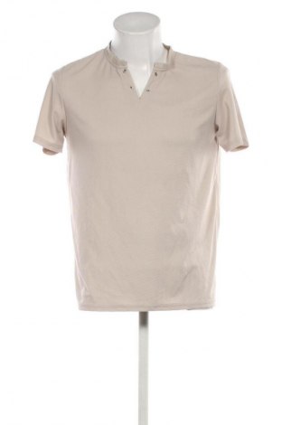 Herren T-Shirt Manfinity, Größe M, Farbe Beige, Preis 5,99 €