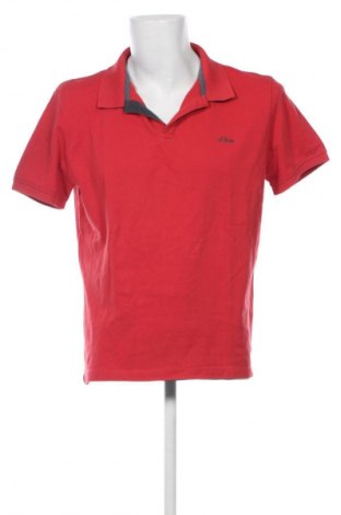 Férfi póló S.Oliver, Méret XL, Szín Piros, Ár 2 699 Ft