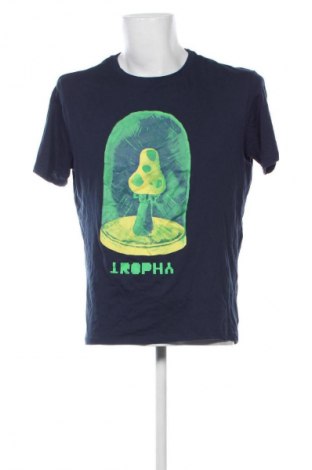 Męski T-shirt Sinsay, Rozmiar XL, Kolor Niebieski, Cena 43,68 zł