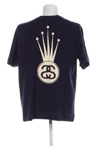 Ανδρικό t-shirt Stussy, Μέγεθος XL, Χρώμα Μπλέ, Τιμή 33,25 €