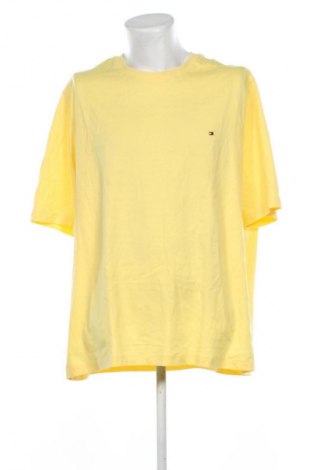 Męski T-shirt Tommy Hilfiger, Rozmiar 4XL, Kolor Żółty, Cena 207,99 zł