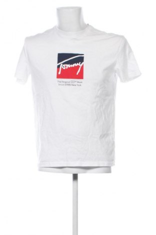 Herren T-Shirt Tommy Jeans, Größe M, Farbe Weiß, Preis € 27,99
