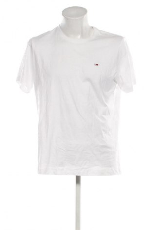 Férfi póló Tommy Jeans, Méret XL, Szín Fehér, Ár 10 229 Ft