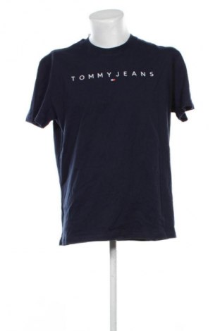 Męski T-shirt Tommy Jeans, Rozmiar XL, Kolor Niebieski, Cena 207,99 zł