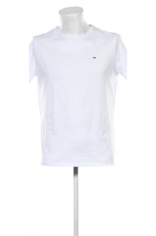 Pánske tričko  Tommy Jeans, Veľkosť L, Farba Biela, Cena  46,95 €