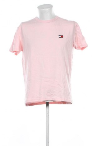 Tricou de bărbați Tommy Jeans, Mărime L, Culoare Roz, Preț 195,99 Lei