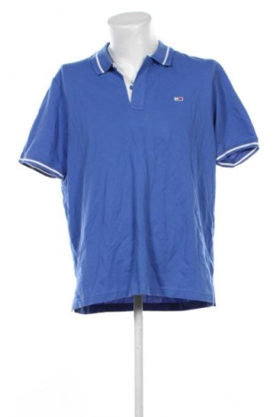 Męski T-shirt Tommy Jeans, Rozmiar XXL, Kolor Niebieski, Cena 290,99 zł