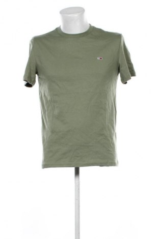 Ανδρικό t-shirt Tommy Jeans, Μέγεθος L, Χρώμα Πράσινο, Τιμή 47,99 €