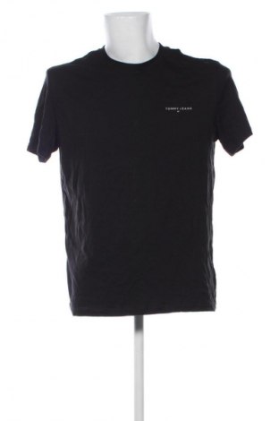 Męski T-shirt Tommy Jeans, Rozmiar XL, Kolor Czarny, Cena 207,99 zł