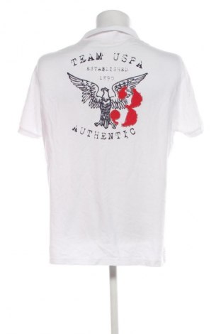 Męski T-shirt U.S. Polo Assn., Rozmiar XXL, Kolor Biały, Cena 72,99 zł