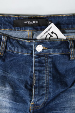 Pánske džínsy  Alessandro Zavetti, Veľkosť L, Farba Modrá, Cena  24,55 €