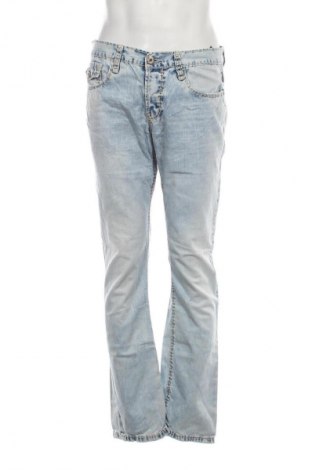 Męskie jeansy Cipo & Baxx, Rozmiar M, Kolor Niebieski, Cena 110,42 zł