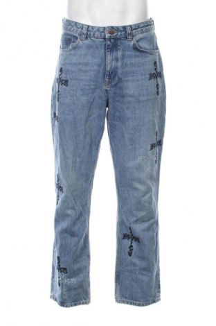 Męskie jeansy Review, Rozmiar M, Kolor Niebieski, Cena 110,34 zł