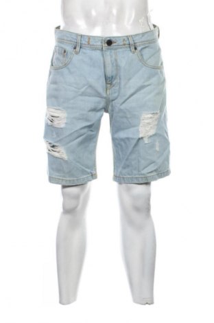 Pantaloni scurți de bărbați Pull&Bear, Mărime L, Culoare Albastru, Preț 88,99 Lei