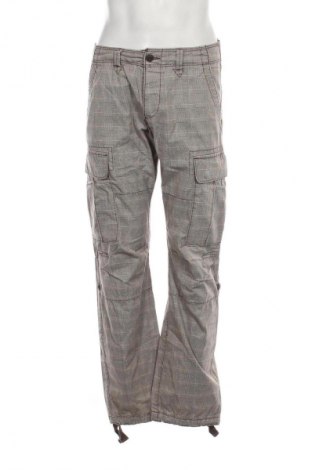 Męskie spodnie H&M L.O.G.G., Rozmiar L, Kolor Kolorowy, Cena 89,71 zł