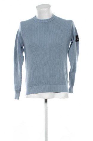 Herrenpullover Calvin Klein Jeans, Größe S, Farbe Blau, Preis 71,99 €