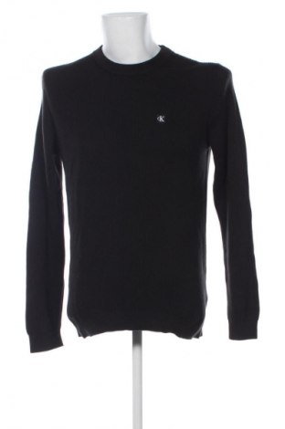 Herrenpullover Calvin Klein Jeans, Größe L, Farbe Schwarz, Preis 41,99 €